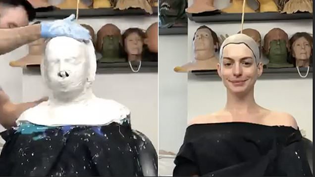 Turning Anne Hathaway into a Grand High Witch........