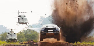 Those Fast 9 cars and stunts…..