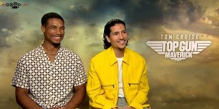 Top Gun Maverick actors Greg Tarzan Davies & Danny Ramirez reveal their most terrifying moments