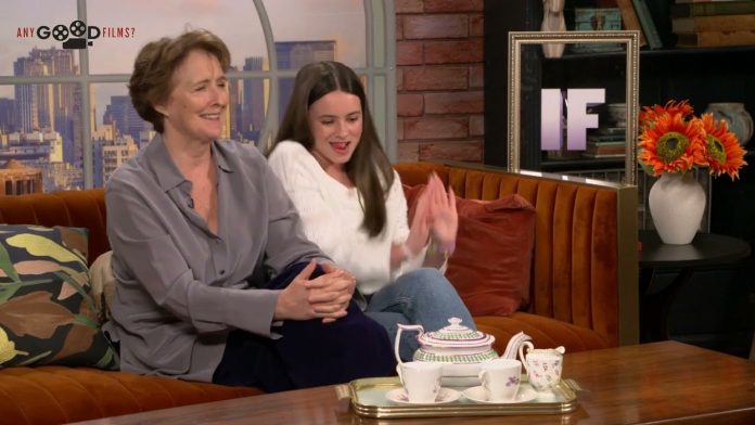 Cailey Fleming & Fiona Shaw take us behind the scenes of 'IF'