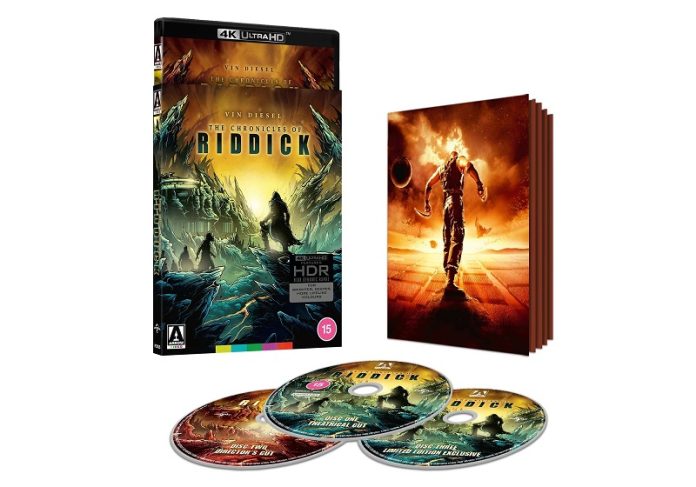 The Chronicles of Riddick - 4K UHD LIMITED EDITION dsic review
