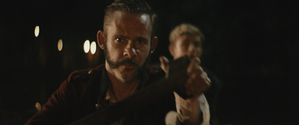 Dominic Monaghan and airport incident shooting, 'Edge of the World'