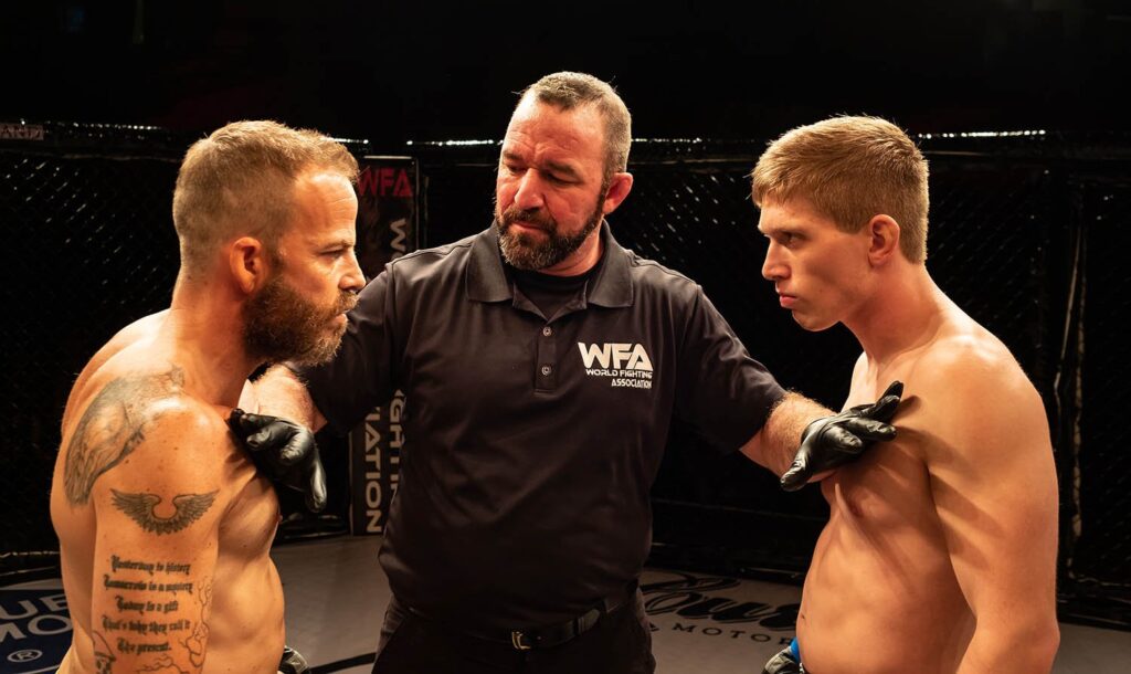 Embattled - Stephen Dorff as the most objectionable MMA fighter ever !