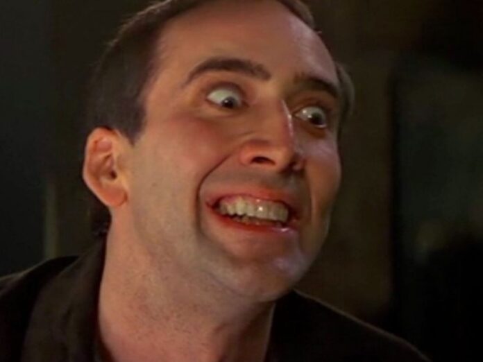 nicolas cage crazy Nicolas Cage vs Cannibals - let the carnage commence!