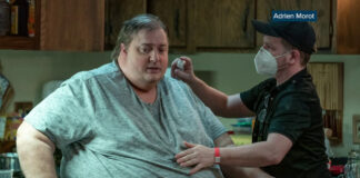 Brendan Fraser and the fat suit in The Whale