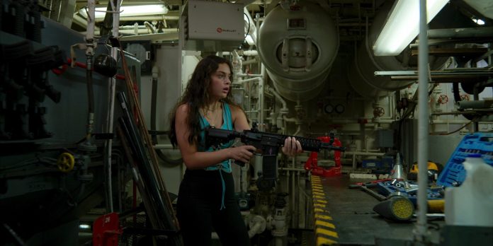 Dangerous Waters - A student heads into stormy waters...