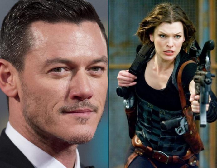 Luke Evans & Milla Jovovich together at last!