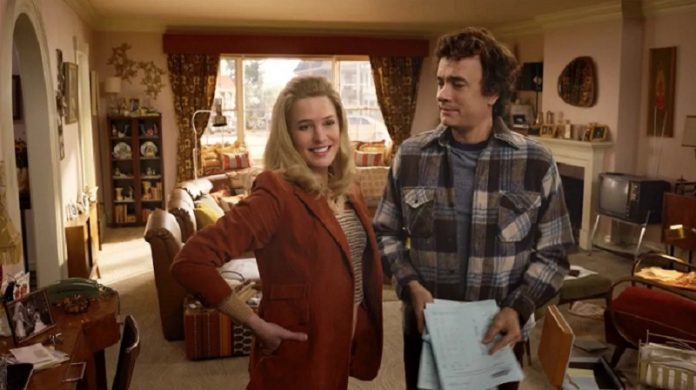 Here trailer - Zemeckis ages and de-ages Tom Hanks...