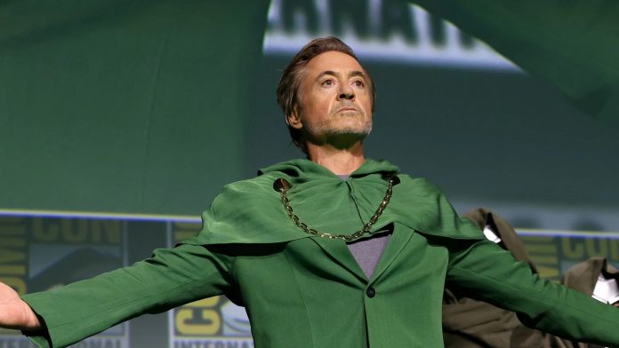 Robert Downey Jr fee to plat Doctor Doom