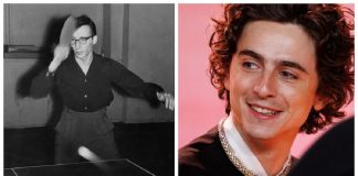 Timothee Chalamet’s table tennis film…. Timothee Chalamet's table tennis film......
