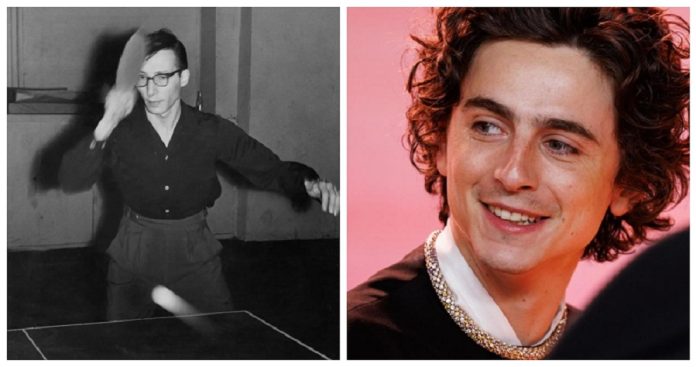 Timothee Chalamet's table tennis film......