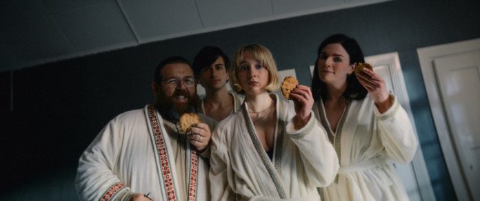 get away Get Away - Nick Frost & family on a holiday of horror