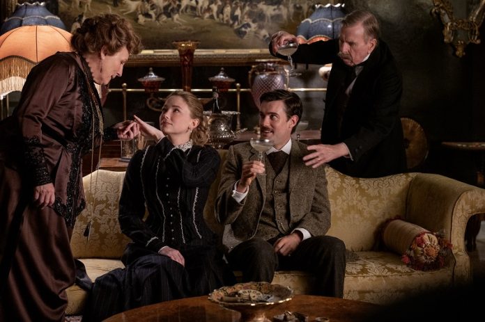 Jennifer Saunders and Jack Whitehall star in.....