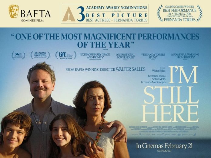 I'm Still Here - true story set during the Brazillian dictatorship