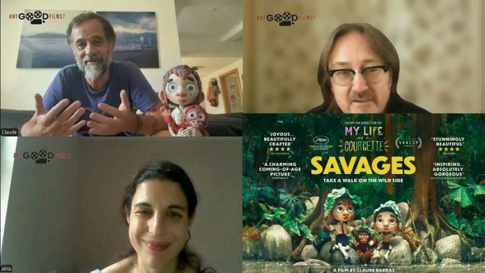 Claude Barras- stop motion director talks about his film, 'Savages'