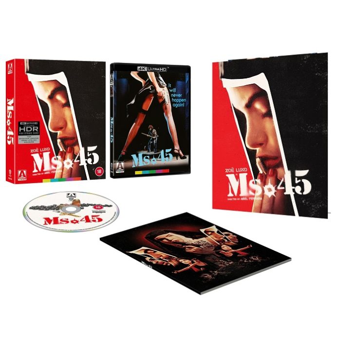 Ms.45 - Abel Ferrara's exploitation film now on 4K limited edition