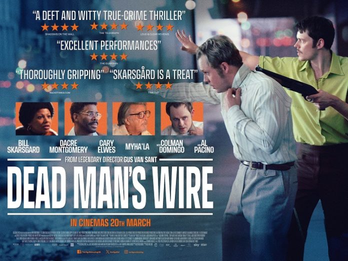 Dead Man's Wire trailer - Bills Skarsgard in a bizarre true life tale!