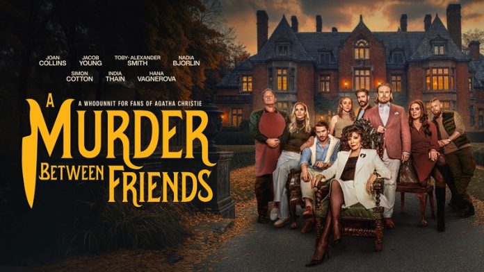 a murder between friends poster A Murder Between Friends - Joan Collins : crime fighter!