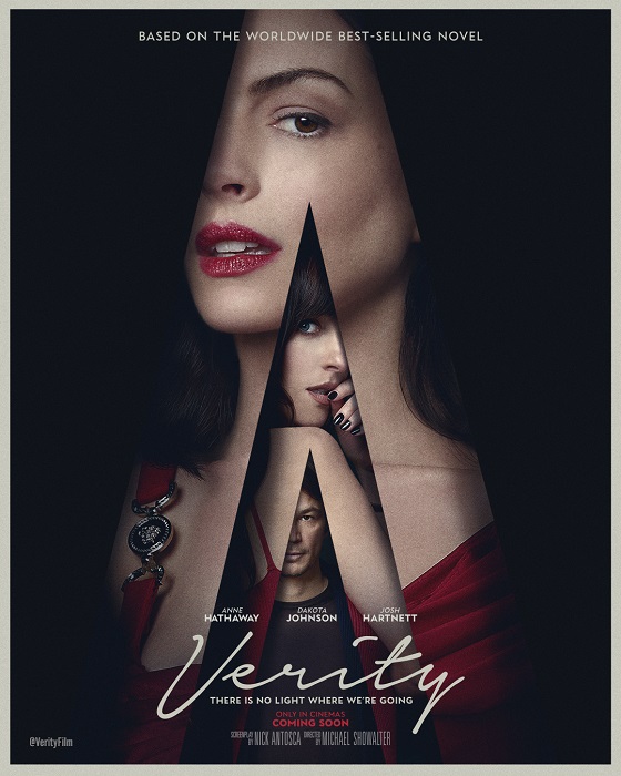 verity poster Verity - Anne Hathaway's fourth film release in 2026!